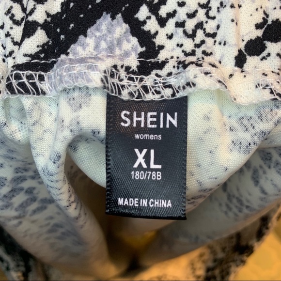 Snakeskin Print Wrap Skirt - Picture 9 of 9